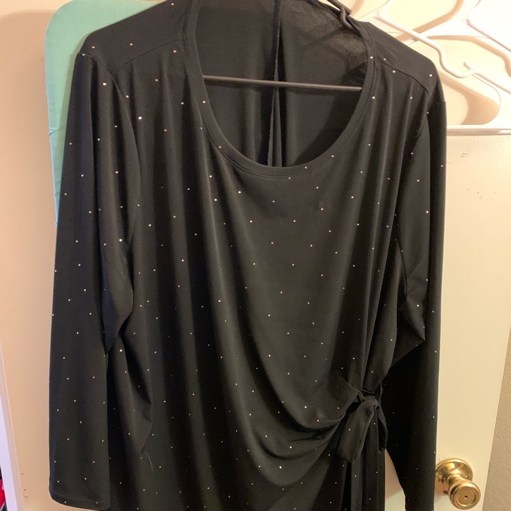 3/4 length sleeve Lane Bryant blouse.